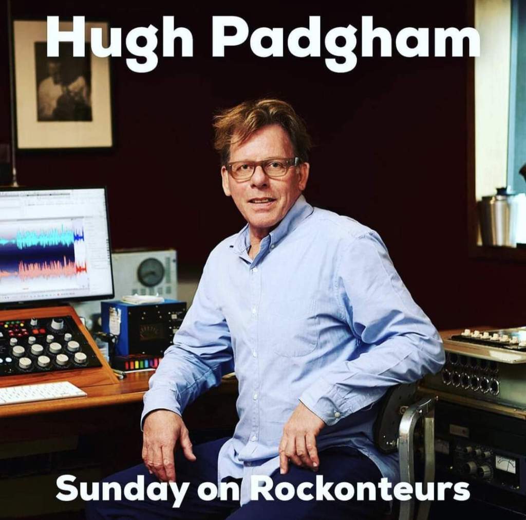 Superproduceren Hugh Padgham er i Rockonteurs&nbsp;studiet