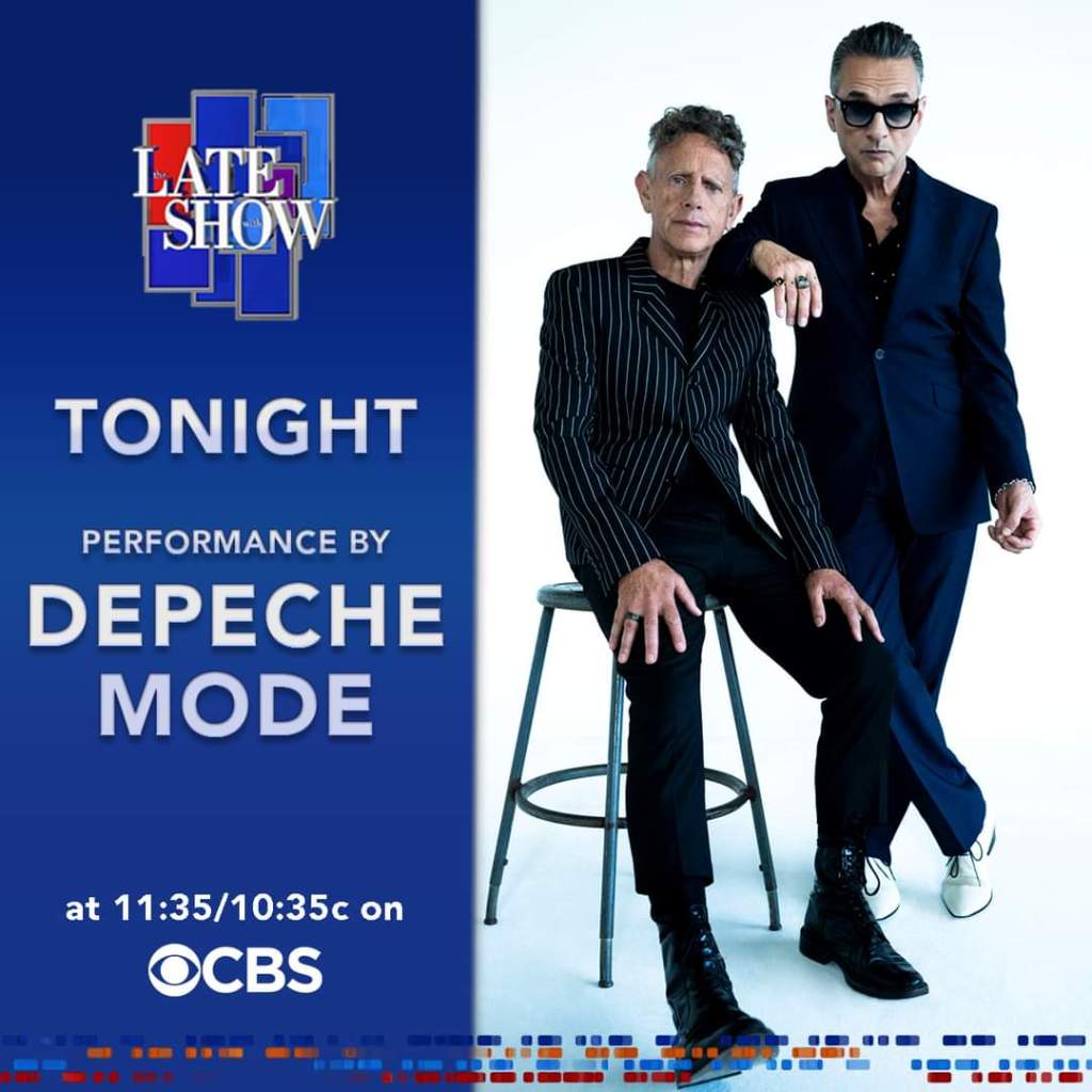 Depeche Mode på&nbsp;Colbert