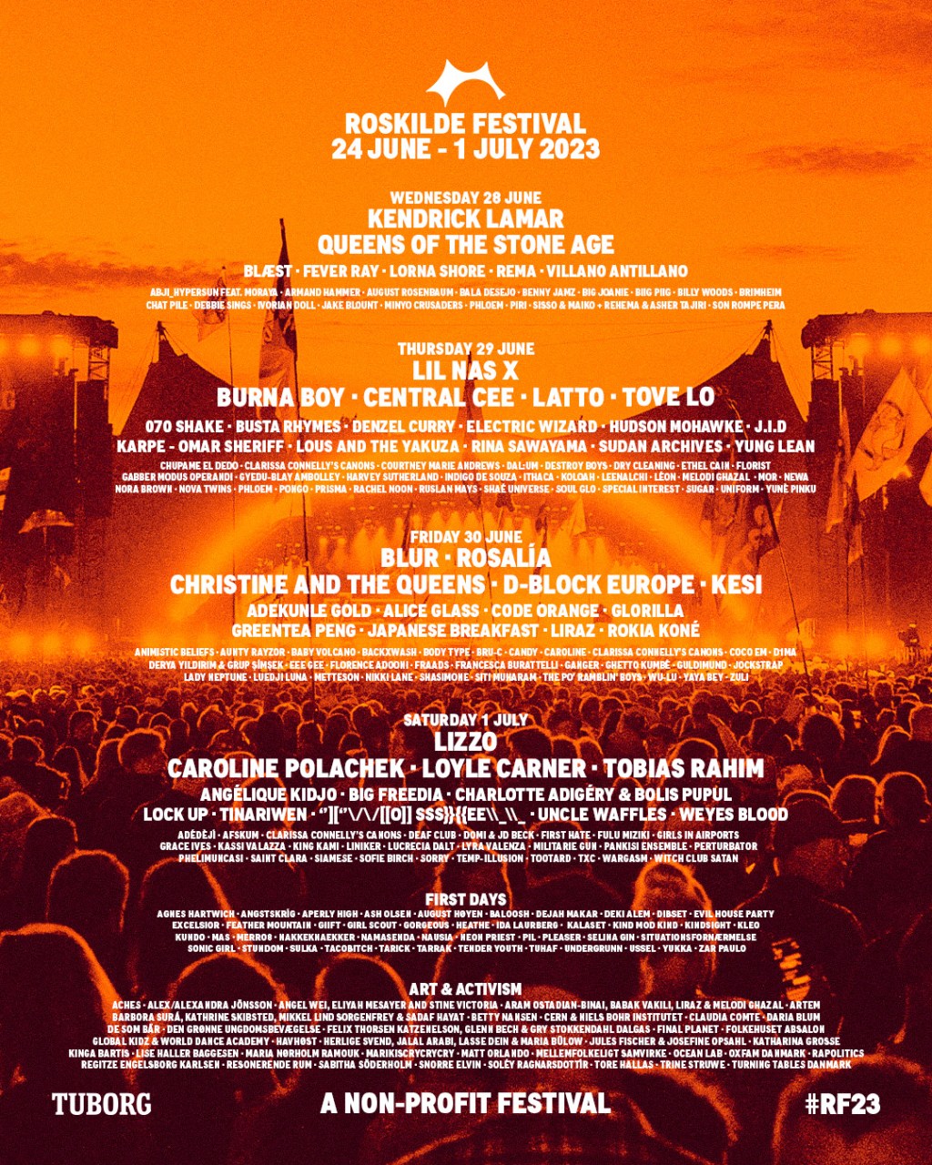 Fem tips til årets Roskilde Festival (og en&nbsp;bonus)